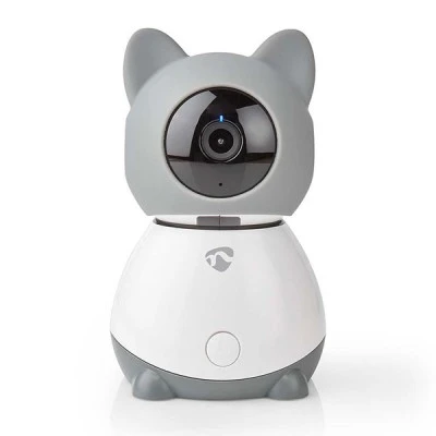 WiFi Smart IP camera NEDIS Full HD 1080p με λειτουργία Pan tilt & αισθητήρα θερμοκρασίας - υγρασίας