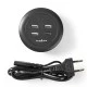 Universal επιτραπέζιος φορτιστής NEDIS FSCSPD100BK με 4 εξόδους (1x USB-C & 3x USB-A) 3.0A