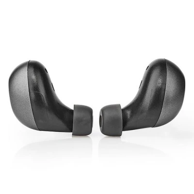 Bluetooth ακουστικά handsfree NEDIS HPBT5056GY με θήκη φόρτισης σε γκρι χρώμα