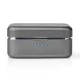 Bluetooth ακουστικά handsfree NEDIS HPBT5056GY με θήκη φόρτισης σε γκρι χρώμα