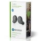 Bluetooth ακουστικά handsfree NEDIS HPBT5056GY με θήκη φόρτισης σε γκρι χρώμα