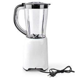 Μπλέντερ NEDIS KABL300CWT 800W με πλαστική κανάτα 1.5L και ανοξείδωτες λεπίδες σε λευκό χρώμα