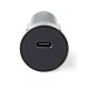 Universal φορτιστής αυτοκινήτου NEDIS CCPDL20W111BK USB-C 3.0Α/2.22Α/1.67Α με αποσπώμενο καλώδιο