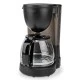 Καφετιέρα φίλτρου NEDIS KACM150EBK 1.25L 750W με περιστρεφόμενη βάση τοποθέτησης φίλτρου
