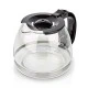 Καφετιέρα φίλτρου NEDIS KACM150EBK 1.25L 750W με περιστρεφόμενη βάση τοποθέτησης φίλτρου