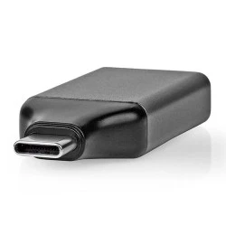 Αντάπτορας NEDIS CCGP64350GY από USB 3.2 Type-C αρσενικό σε DisplayPort θηλυκό σε μαύρο/γκρι