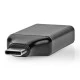 Αντάπτορας NEDIS CCGP64350GY από USB 3.2 Type-C αρσενικό σε DisplayPort θηλυκό σε μαύρο/γκρι