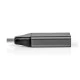Αντάπτορας NEDIS CCGP64350GY από USB 3.2 Type-C αρσενικό σε DisplayPort θηλυκό σε μαύρο/γκρι