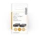 Αντάπτορας NEDIS CCGP64350GY από USB 3.2 Type-C αρσενικό σε DisplayPort θηλυκό σε μαύρο/γκρι