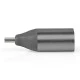 Αντάπτορας NEDIS CCGP64850GY από USB 3.2 Type-C αρσ. σε VGA θηλ. σε μαύρο/γκρι χρώμα