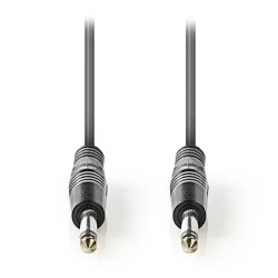 Καλώδιο ήχου NEDIS COTH23000GY30 mono 6.35mm αρσ. - 6.35mm αρσ. μήκους 3.00m