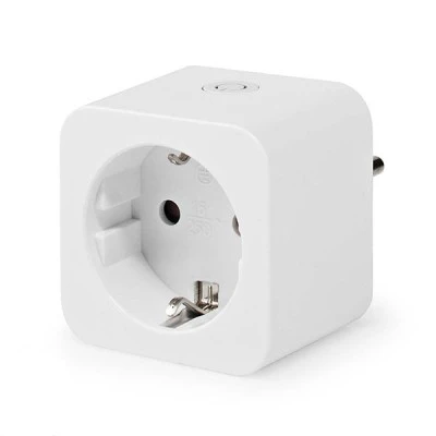Wi-Fi Smart Plug NEDIS 3680W 220-240VAC 16A με μετρητή κατανάλωσης ενέργειας λευκό χρώμα Wi-Fi Smart Plug NEDIS 3680W 220-240VAC 16A με μετρητή κατανάλωσης ενέργειας λευκό χρώμα