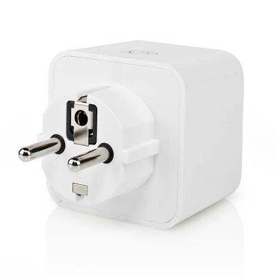 Wi-Fi Smart Plug NEDIS 3680W 220-240VAC 16A με μετρητή κατανάλωσης ενέργειας λευκό χρώμα Wi-Fi Smart Plug NEDIS 3680W 220-240VAC 16A με μετρητή κατανάλωσης ενέργειας λευκό χρώμα