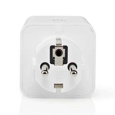 Wi-Fi Smart Plug NEDIS 3680W 220-240VAC 16A με μετρητή κατανάλωσης ενέργειας λευκό χρώμα Wi-Fi Smart Plug NEDIS 3680W 220-240VAC 16A με μετρητή κατανάλωσης ενέργειας λευκό χρώμα