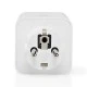 Wi-Fi Smart Plug NEDIS 3680W 220-240VAC 16A με μετρητή κατανάλωσης ενέργειας λευκό χρώμα Wi-Fi Smart Plug NEDIS 3680W 220-240VAC 16A με μετρητή κατανάλωσης ενέργειας λευκό χρώμα