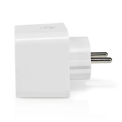 Wi-Fi Smart Plug NEDIS 3680W 220-240VAC 16A με μετρητή κατανάλωσης ενέργειας λευκό χρώμα Wi-Fi Smart Plug NEDIS 3680W 220-240VAC 16A με μετρητή κατανάλωσης ενέργειας λευκό χρώμα