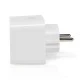 Wi-Fi Smart Plug NEDIS 3680W 220-240VAC 16A με μετρητή κατανάλωσης ενέργειας λευκό χρώμα Wi-Fi Smart Plug NEDIS 3680W 220-240VAC 16A με μετρητή κατανάλωσης ενέργειας λευκό χρώμα