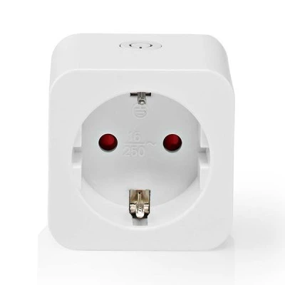 Wi-Fi Smart Plug NEDIS 3680W 220-240VAC 16A με μετρητή κατανάλωσης ενέργειας λευκό χρώμα Wi-Fi Smart Plug NEDIS 3680W 220-240VAC 16A με μετρητή κατανάλωσης ενέργειας λευκό χρώμα