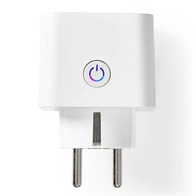 Wi-Fi Smart Plug NEDIS 3680W 220-240VAC 16A με μετρητή κατανάλωσης ενέργειας λευκό χρώμα Wi-Fi Smart Plug NEDIS 3680W 220-240VAC 16A με μετρητή κατανάλωσης ενέργειας λευκό χρώμα