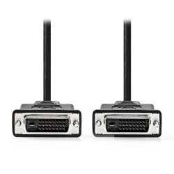 Καλώδιο NEDIS CCGP32001BK30 DVI-D 24+1-Pin αρσενικό σε DVI-D 24+1-Pin αρσενικό 3m