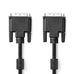 Καλώδιο NEDIS CCGP32001BK30 DVI-D 24+1-Pin αρσενικό σε DVI-D 24+1-Pin αρσενικό 3m