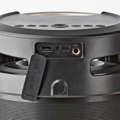 Φορητό bluetooth ηχείο NEDIS SPBB350BK TWS 150W με αντιολισθητική βάση για party