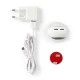 WiFi Smart IP κάμερα NEDIS WIFICI06CWT Full HD 1080P με μικρόφωνο και ηχείο & νυχτερινή όραση έως 5m WiFi Smart IP κάμερα NEDIS WIFICI06CWT Full HD 1080P με μικρόφωνο και ηχείο & νυχτερινή όραση έως 5m