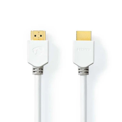 Καλώδιο NEDIS CVBW34000WT15 HDMI αρσενικό σε HDMI αρσενικό 1.5m με επίχρυσες επαφές Καλώδιο NEDIS CVBW34000WT15 HDMI αρσενικό σε HDMI αρσενικό 1.5m με επίχρυσες επαφές