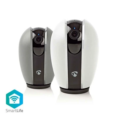 WiFi Smart IP κάμερα NEDIS WIFICI21CGY Pan/Tilt Full HD 1080P με νυχτερινή όραση έως και 10m