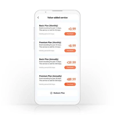 WiFi Smart IP κάμερα NEDIS WIFICI21CGY Pan/Tilt Full HD 1080P με νυχτερινή όραση έως και 10m