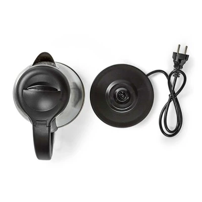Ανοξείδωτος βραστήρας NEDIS KAWK340EAL 1.7L 2200W με διακόπτη on/off & ενδεικτική λυχνία λειτουργίας Ανοξείδωτος βραστήρας NEDIS KAWK340EAL 1.7L 2200W με διακόπτη on/off & ενδεικτική λυχνία λειτουργίας