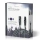 Kαλώδιο ήχου 3pin XLR αρσενικό σε 3pin XLR θηλυκό μήκους 10m σε γκρι χρώμα