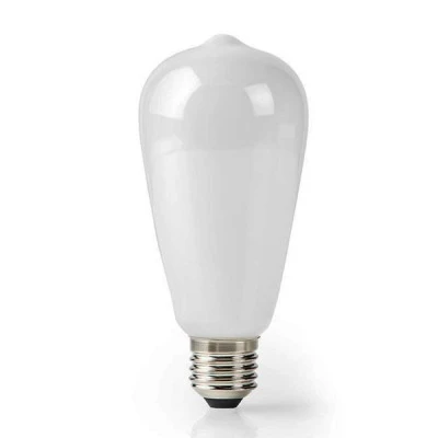 Wi-Fi έξυπνη λάμπα LED E27 ST64 5W 2700k θερμό λευκό φως 500lm για ρύθμιση μέσω smartphone Wi-Fi έξυπνη λάμπα LED E27 ST64 5W 2700k θερμό λευκό φως 500lm για ρύθμιση μέσω smartphone