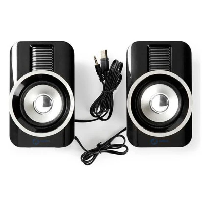 Στερεοφωνικά ηχεία gaming RGB 2.0 10W ιδανικά για laptop - H/Y & άλλες συσκευές αναπαραγωγής ήχου