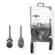 Kαλώδιο ήχου NEDIS COTH15010GY50 3pin XLR θηλυκό σε 3pin XLR αρσενικό μήκους 5.0m