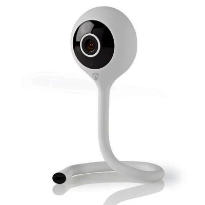 WiFi Smart IP camera NEDIS Full HD 1080p λευκό χρώμα με αισθητήρα θερμοκρασίας & υγρασίας