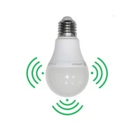 Λάμπα Led αχλάδι E27 12W 230V 3000k λευκό θερμό φως 1200Lm με ανιχνευτή κίνησης μικροκυμμάτων