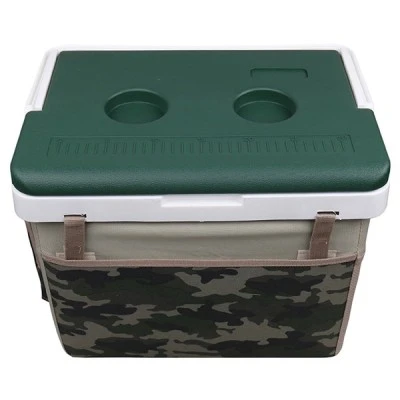 Φορητό ψυγείο KALE TERMOS CAMO FABRIC 20L με υφασμάτινη επένδυση καμουφλάζ και 2 ποτηροθήκες Φορητό ψυγείο KALE TERMOS CAMO FABRIC 20L με υφασμάτινη επένδυση καμουφλάζ και 2 ποτηροθήκες