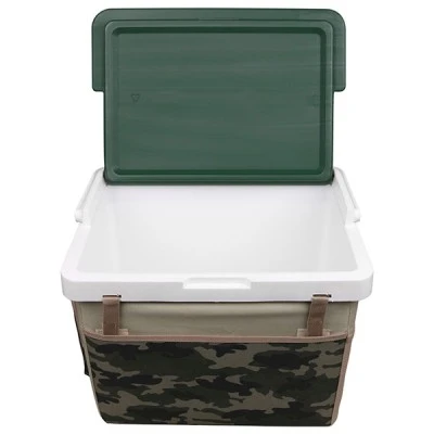 Φορητό ψυγείο KALE TERMOS CAMO FABRIC 20L με υφασμάτινη επένδυση καμουφλάζ και 2 ποτηροθήκες Φορητό ψυγείο KALE TERMOS CAMO FABRIC 20L με υφασμάτινη επένδυση καμουφλάζ και 2 ποτηροθήκες