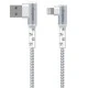 Καλώδιο ENERGIZER C710LKWH USB 2.0 A αρσενικό σε Lightning 2m με γωνία 90°