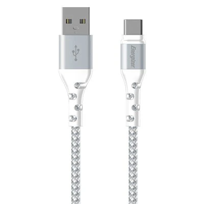 Καλώδιο ENERGIZER C520CKWH USB 2.0 A αρσενικό σε USB type-C 2m σε λευκό χρώμα Καλώδιο ENERGIZER C520CKWH USB 2.0 A αρσενικό σε USB type-C 2m σε λευκό χρώμα