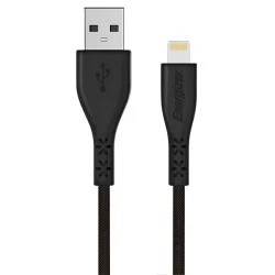 Καλώδιο ENERGIZER C410LGBK USB 2.0 A αρσενικό σε Lightning μήκους 1.2m σε μαύρο χρώμα