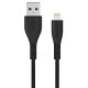 Καλώδιο ENERGIZER C410LGBK USB 2.0 A αρσενικό σε Lightning μήκους 1.2m σε μαύρο χρώμα