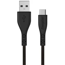 Καλώδιο ENERGIZER C410CGBK USB 2.0 A αρσενικό σε USB type-C αρσενικό 1.2m σε μαύρο χρώμα