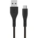 Καλώδιο ENERGIZER C410CGBK USB 2.0 A αρσενικό σε USB type-C αρσενικό 1.2m σε μαύρο χρώμα