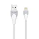 Καλώδιο ENERGIZER C610LGWH USB 2.0 A αρσενικό σε Lightning μήκους 1.2m σε λευκό/γκρι χρώμα