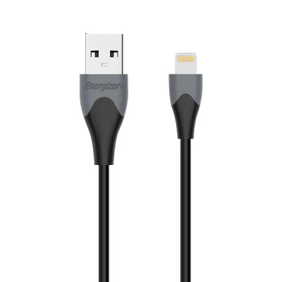Καλώδιο ENERGIZER C61LIGBK4 USB 2.0 A αρσενικό σε Lightning μήκους 1.2m