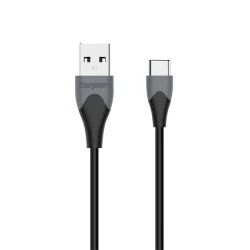 Καλώδιο ENERGIZER C610CGBK USB 2.0 A σε USB type-C 1.2m σε μαύρο/γκρι χρώμα