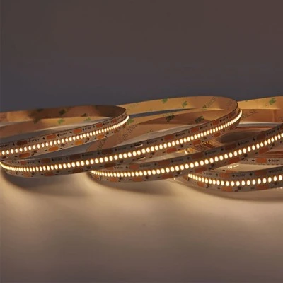 Ταινία led 5m SMD 22W/m 24V DC θερμό φως 3000k 1940lm/m 10mm μη στεγανή IP20 για εσωτερικούς χώρους