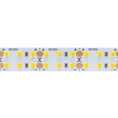 Ταινία led 5m SMD 40W/m 24V DC θερμό φως 3000k 4120lm/m 15mm μη στεγανό IP20 Ταινία led 5m SMD 40W/m 24V DC θερμό φως 3000k 4120lm/m 15mm μη στεγανό IP20